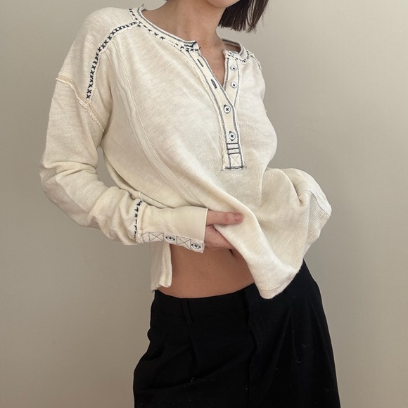 Free People Taylor Henley tunic top New NWOT - Picture 5 of 5